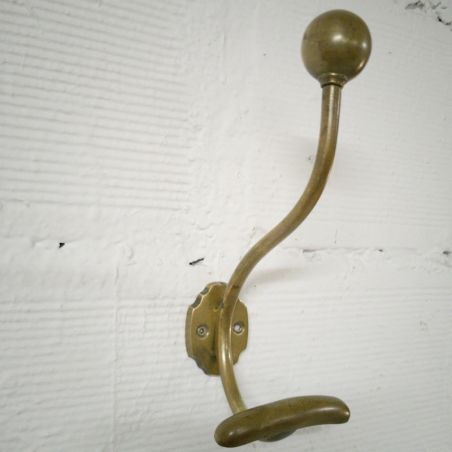 FUXXER Lot De 3 Patères Antiques Avec Tête Céramique - Style Campagnard Vintage