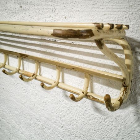 Porte Manteaux Ancien Bois Mural | Porte Manteau Mural