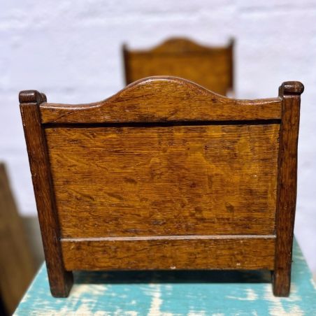 Ancien Lit De Poupée En Fer - Début XXe Siècle, Jouet Vintage De Collection