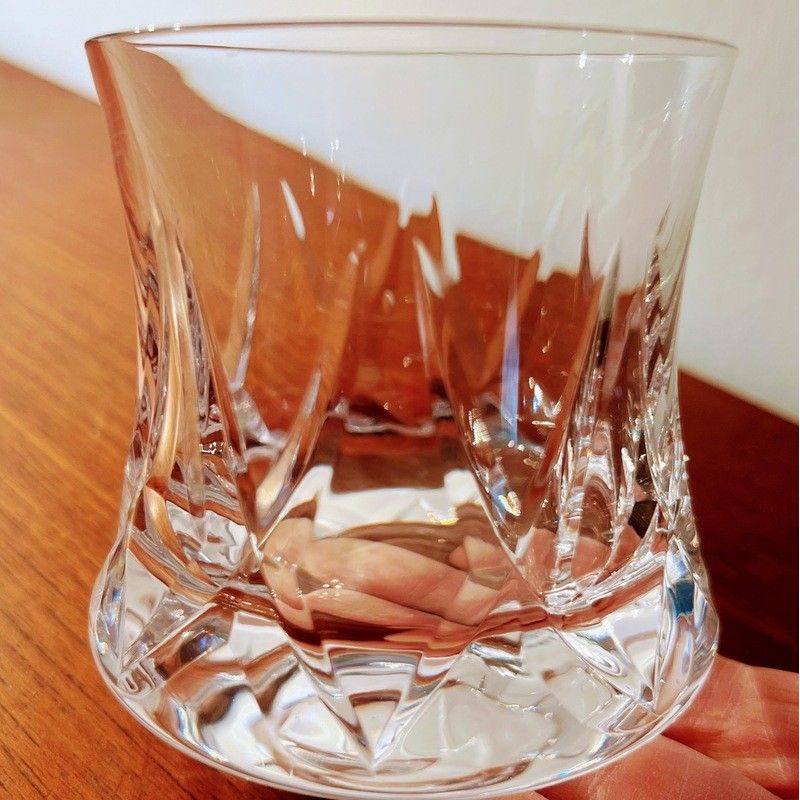 Double Verre à Whisky Ancien En Cristal De Plomb – Modèle Old-fashioned, Occasion