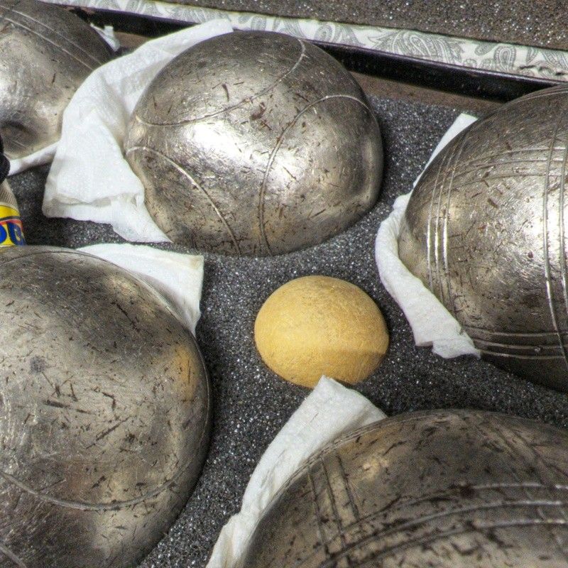 Coffret De Boules De Pétanque JOL Inox – Vintage, Jeu D'autrefois, Complet