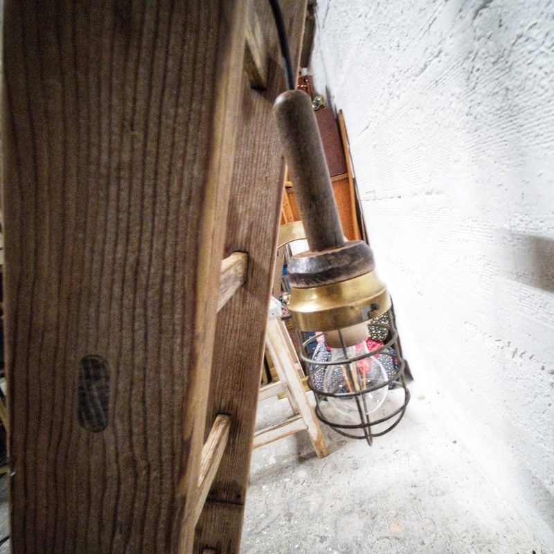 BALADEUSE LAMPE ATELIER MAZDA JOUET MINIATURE ANCIEN