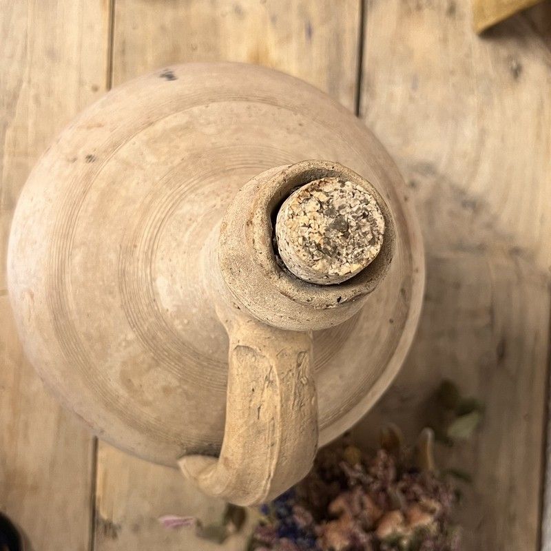 Grand Vase Amphore Marocain En Terre Cuite Peint à La Main - Déco Terrasse