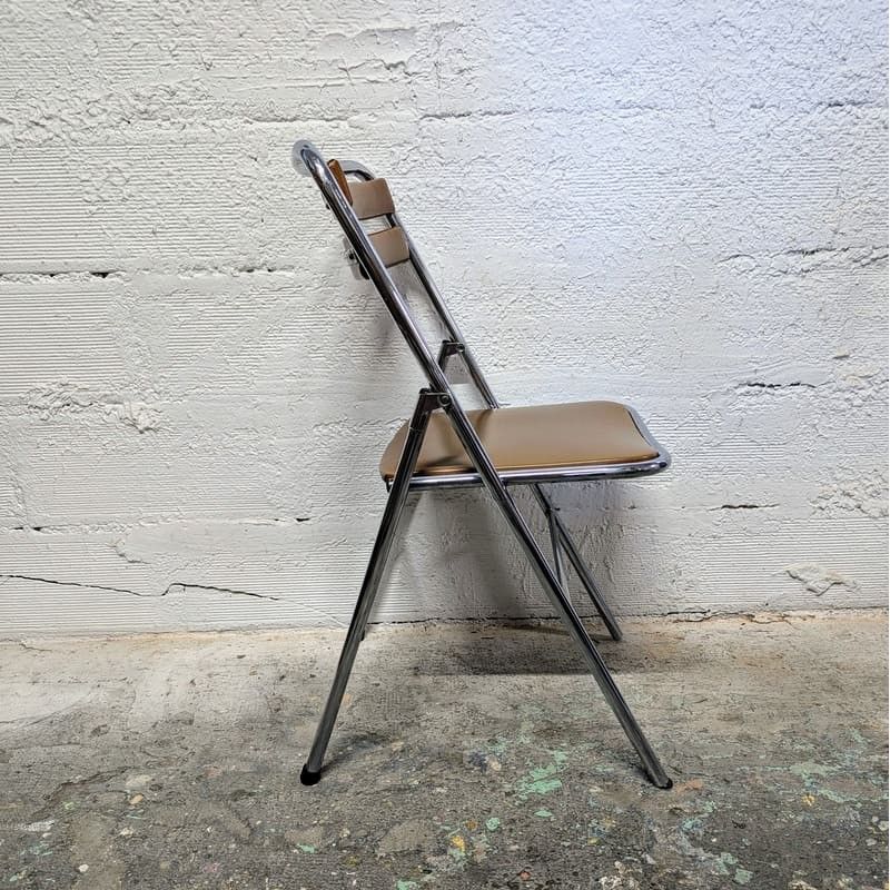 Ejoyous 2 Chaises Pliantes En Cuir Synthétique Avec Coussin Éponge - Charge 120kg - Idéal Bureau Et Salon