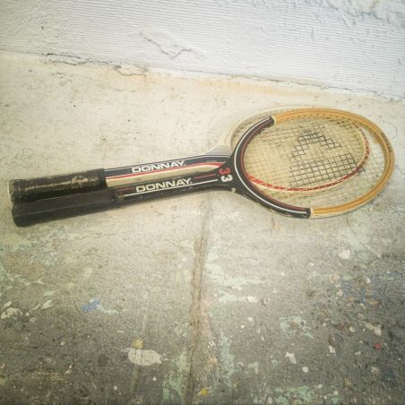 Raquette de tennis en bois vintage Donnay GLM3 - Sport & Plein air