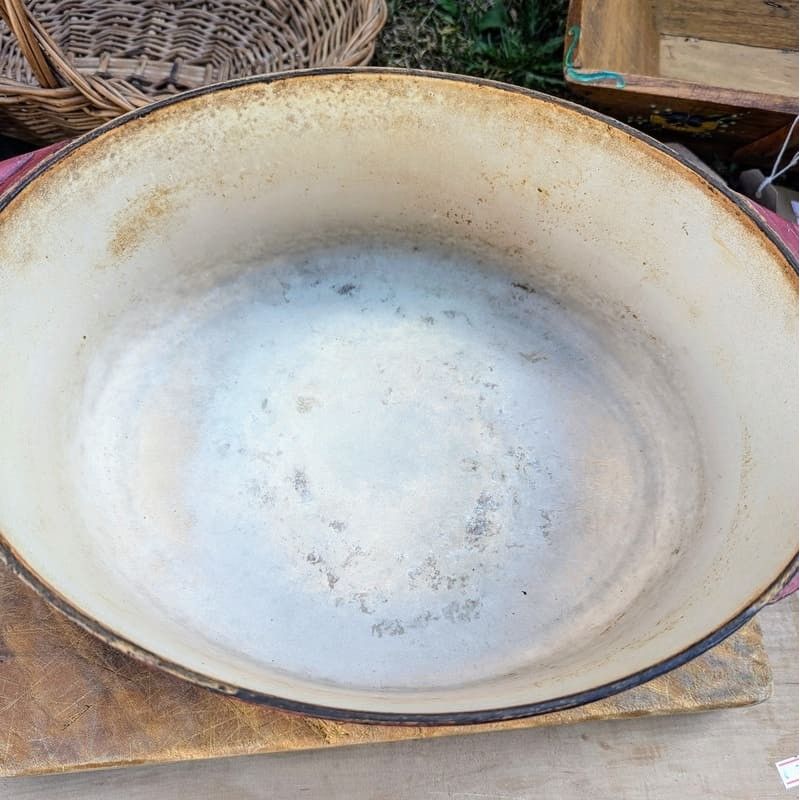Cocotte En Fonte Doufeu Cousances 27cm. N°26. France. Vintage