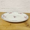 Plat Rond Digoin Sarreguemines - modèle NINETTE | L'Atelier Imparfait