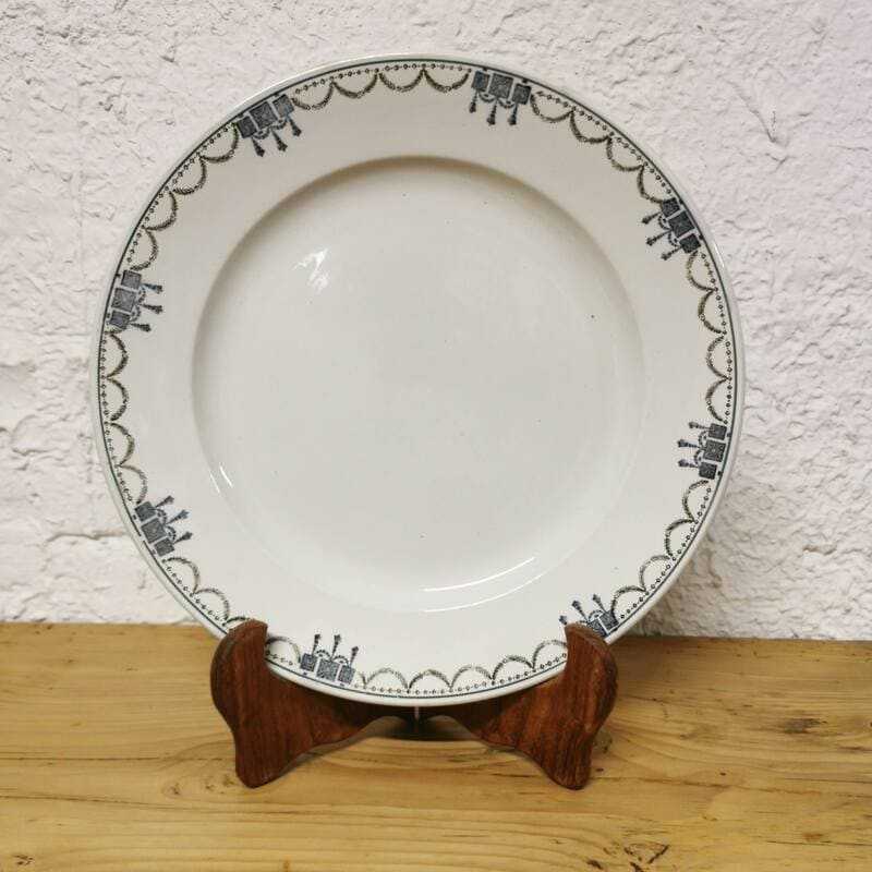 Plat de Service Terre de Fer l'Amandinoise 6507 | L'Atelier Imparfait