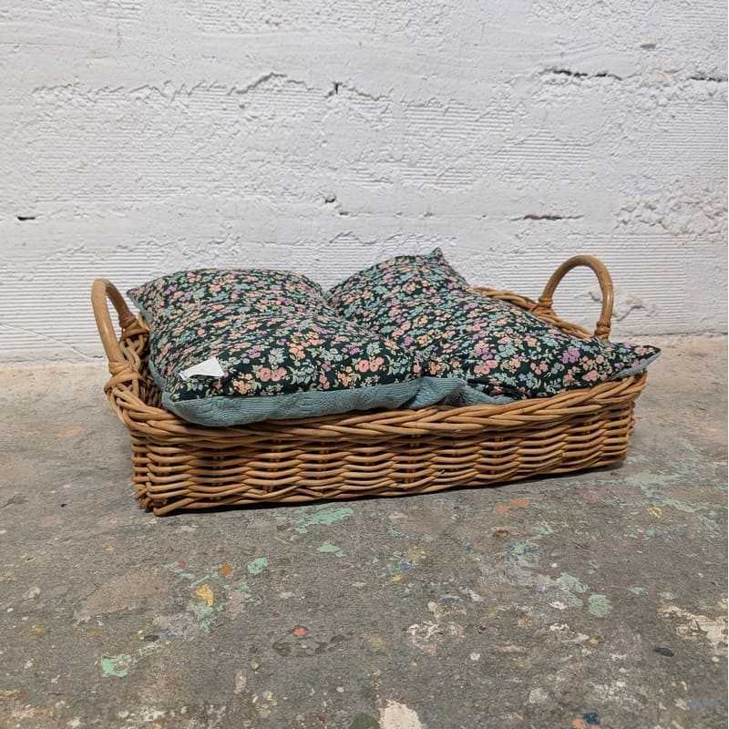 Panier plateau en osier tressé | L'Atelier Imparfait