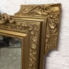 Miroir doré - Fin XIXème siècle | L'Atelier Imparfait