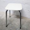Tabouret Chrome et Skaï | L'Atelier Imparfait