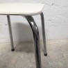 Tabouret Chrome et Skaï | L'Atelier Imparfait