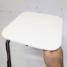 Tabouret Chrome et Skaï | L'Atelier Imparfait