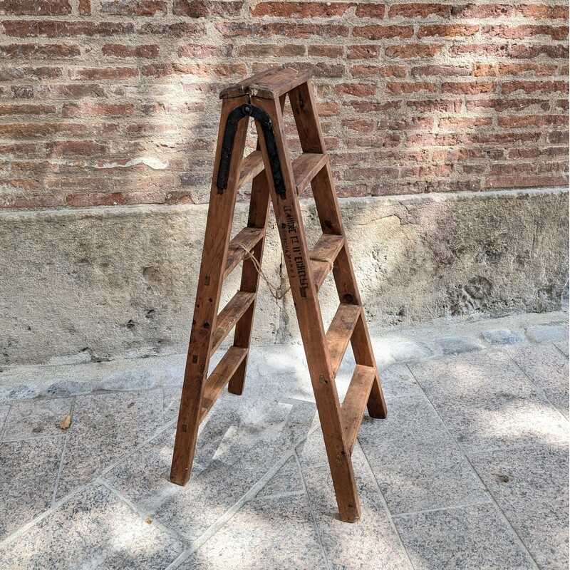 Ancien Escabeau de Peintre | L'Atelier Imparfait