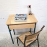 Bureau d'écolier avec coffre | L'Atelier Imparfait