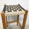 Tabouret de bar bois et corde tressée | L'Atelier Imparfait