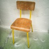 Chaise écolier Jaune | L'Atelier Imparfait