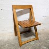 Chaise pliante par Aldo Jacober - années 60 | L'Atelier Imparfait