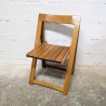 Chaise pliante par Aldo Jacober - années 60 | L'Atelier Imparfait