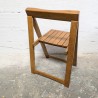 Chaise pliante par Aldo Jacober - années 60 | L'Atelier Imparfait