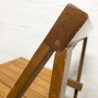 Chaise pliante par Aldo Jacober - années 60 | L'Atelier Imparfait