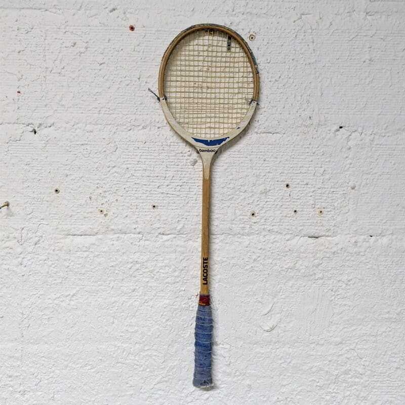 Raquette de Squash vintage LACOSTE | L'Atelier Imparfait
