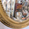 Miroir ovale Style Louis XVI 40x54cm | L'Atelier Imparfait