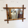Miroir ancien en Bois Tourné | L'Atelier Imparfait