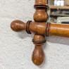 Miroir ancien en Bois Tourné | L'Atelier Imparfait