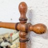 Miroir ancien en Bois Tourné | L'Atelier Imparfait