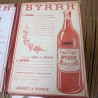 Porte-menu BYRRH ancien | L'Atelier Imparfait