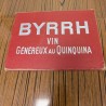 Porte-menu BYRRH ancien | L'Atelier Imparfait
