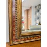 Miroir Ancien Doré à Décor Rouge et Or | L'Atelier Imparfait