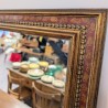 Miroir Ancien Doré à Décor Rouge et Or | L'Atelier Imparfait