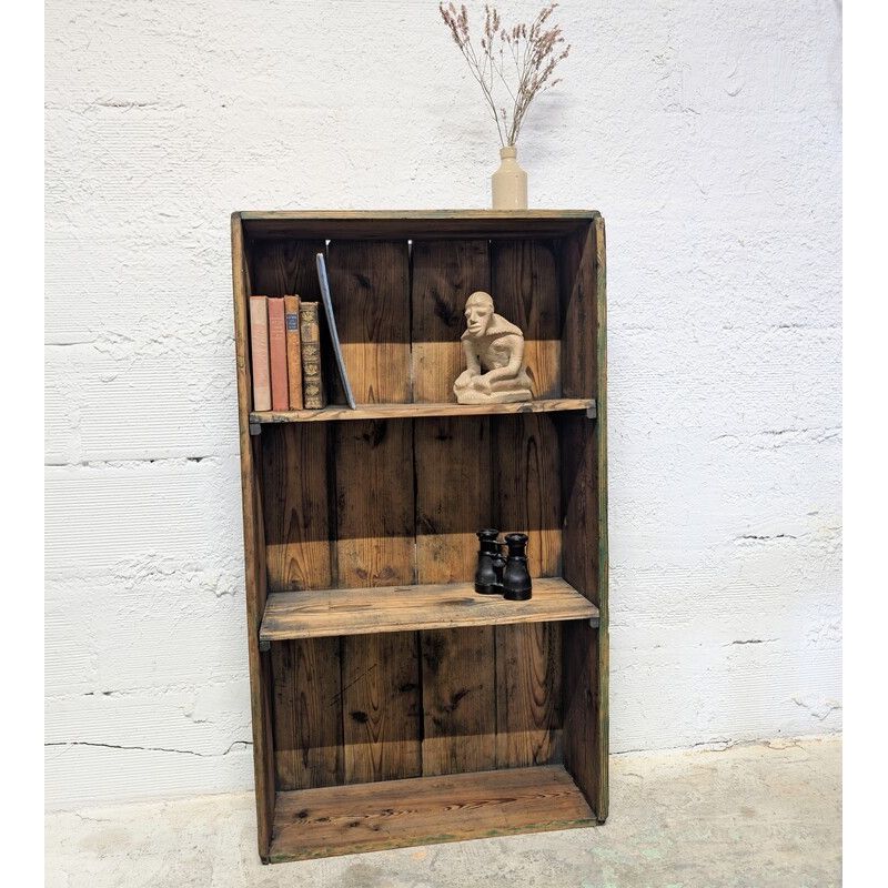 Plan de travail du bois de casier à vin rustique : PDF DIY (téléchargement numérique, 16 bouteilles) - France