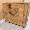 Ancienne grande caisse de transport en bois | L'Atelier Imparfait