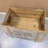 Ancienne grande caisse de transport en bois | L'Atelier Imparfait