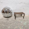 Repose-Pieds Ancien Fer et Bois | L'Atelier Imparfait
