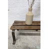 Repose-Pieds Ancien Fer et Bois | L'Atelier Imparfait