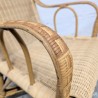 Grand Fauteuil en Rotin Clair | L'Atelier Imparfait
