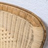 Grand Fauteuil en Rotin Clair | L'Atelier Imparfait