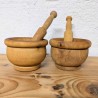 Mortier et Pilon en Bois | L'Atelier Imparfait