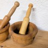 Mortier et Pilon en Bois | L'Atelier Imparfait