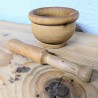 Mortier et Pilon en Bois | L'Atelier Imparfait