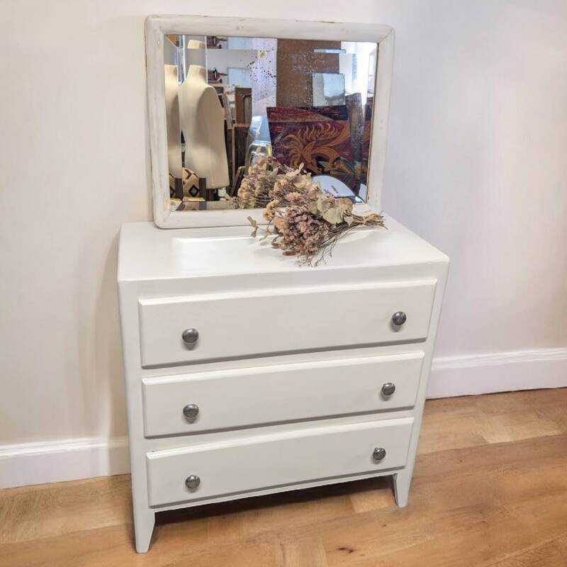 Commode Vintage Blanche | L'Atelier Imparfait