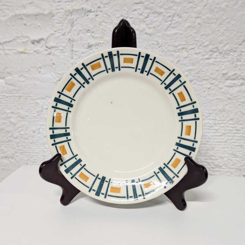 Assiette à dessert Badonviller - modèle QUIBERON | L'Atelier Imparfait