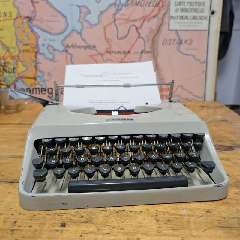 Machine à écrire Underwood 18 | L'Atelier Imparfait