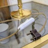 Lampe de chevet en métal doré | L'Atelier Imparfait