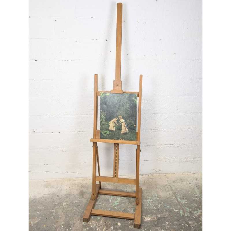 Chevalet d’Atelier Vintage à Crémaillère| L'Atelier Imparfait