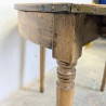 Table Demi-Lune en Noyer | L'Atelier Imparfait